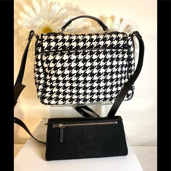 NWOT Vera Bradley Houndstooth SET - Picture 2 of 11